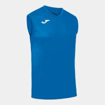 JOMA BASIC KÉK UJJATLAN PÓLÓ